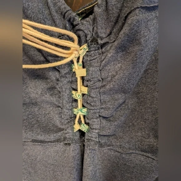 FREE People, knit dress with raw edge detail, size M - Picture 2 of 9